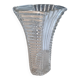 Art Deco white glass vase