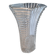 Art Deco white glass vase