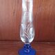 Vase baccarat taillé main