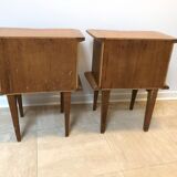 Pair of vintage bedsides, 1950