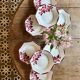 Lot de 8 assiettes creuses vintage, Jacky de Digoin