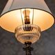 Vintage Prewar Table Lamp with Light Shade, 1930s