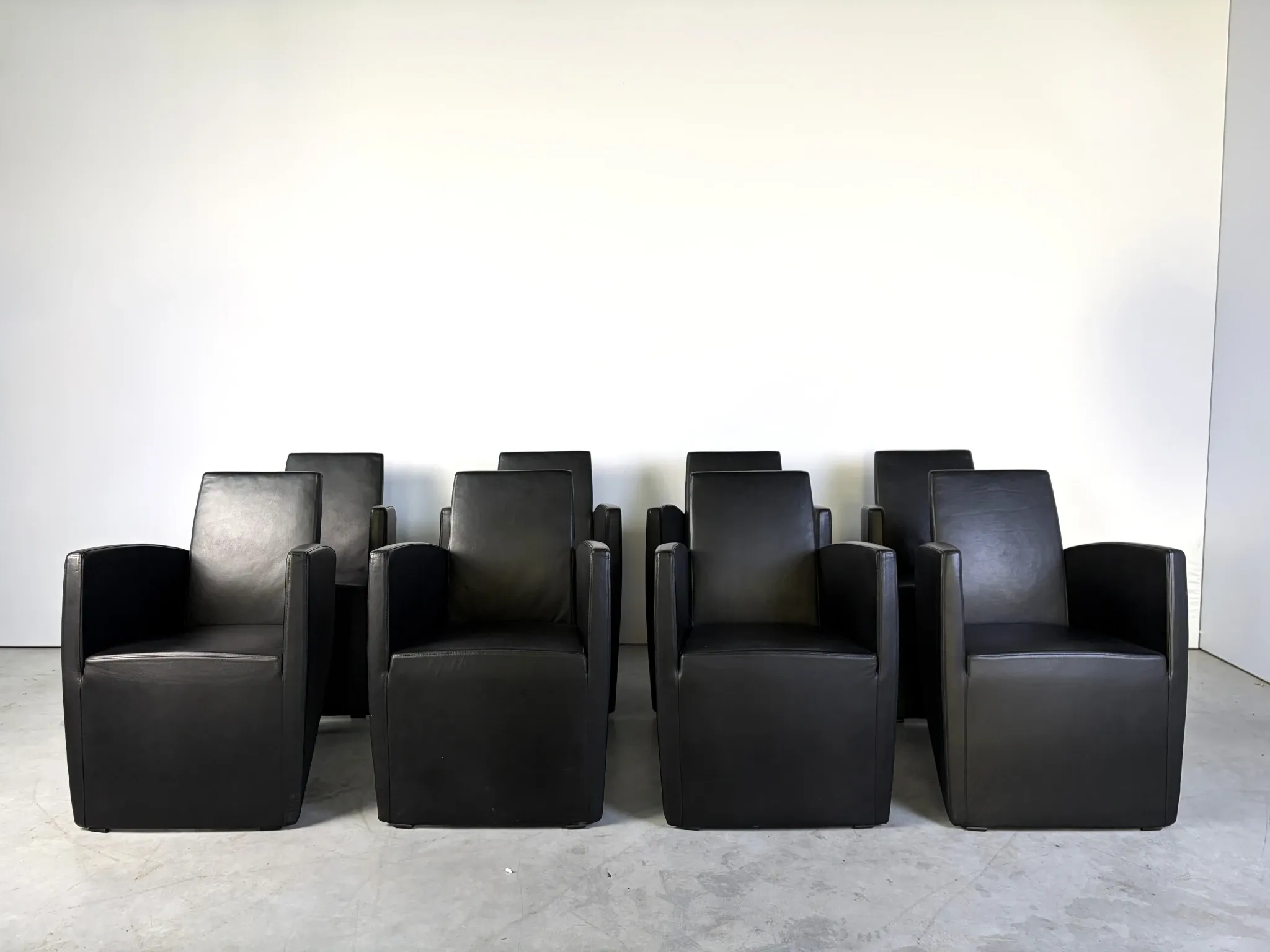 J. Lang armchairs by Philippe Starck for Driade, 1980s, set of 8