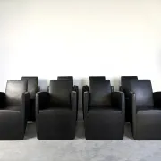 J. Lang armchairs by Philippe Starck for Driade, 1980s, set of 8