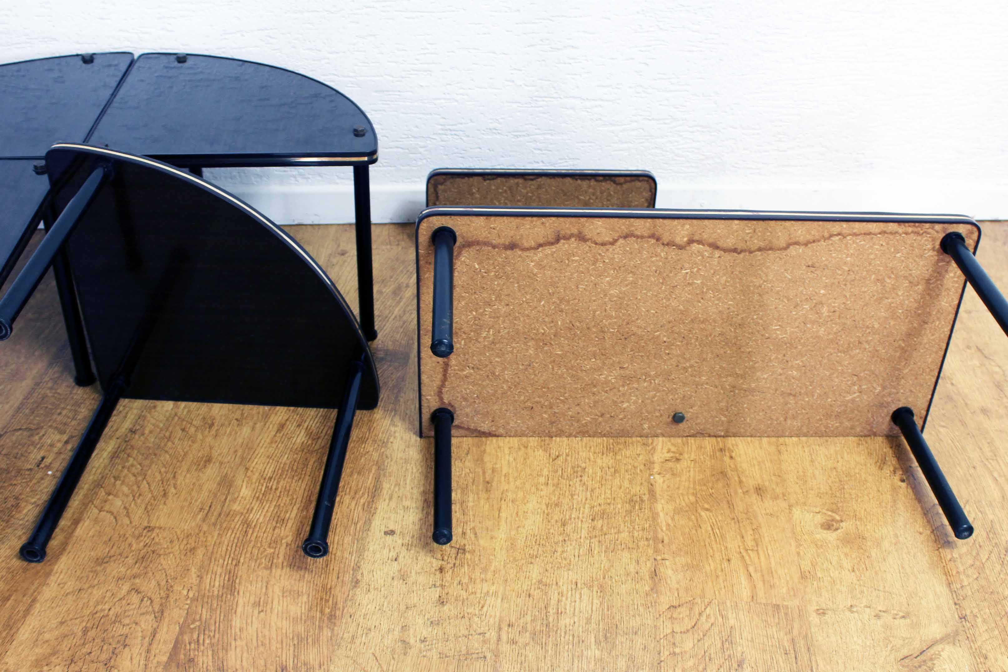 Set modulable tables d'apooint et porte plantes à étages