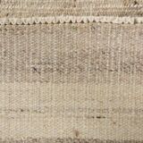 Striped Pattern Brown & Cream Vintage Kilim Rug, 220x300Cm