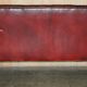 Canapé Chesterfield victorien en cuir avec têtes de lion sculptées