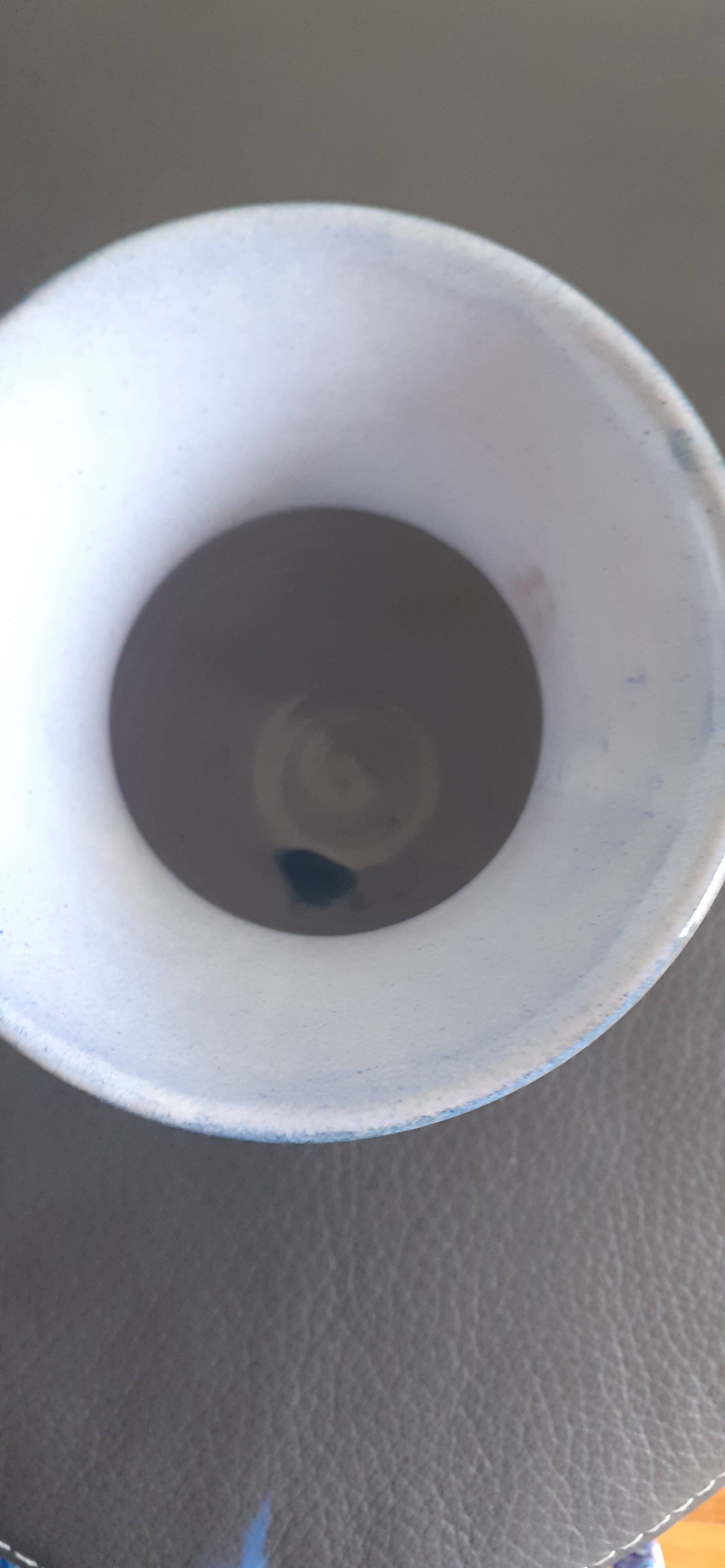 Blue Vallauris vase