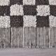 Brown White Vintage Runner Rug 69x249Cm SK 241394