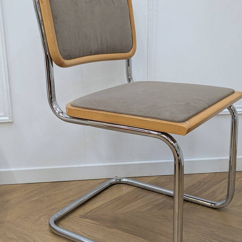 B32 chair by Marcel Breuer in fabric