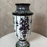 Art Deco vase signed