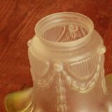 Old tulip glass lampshade