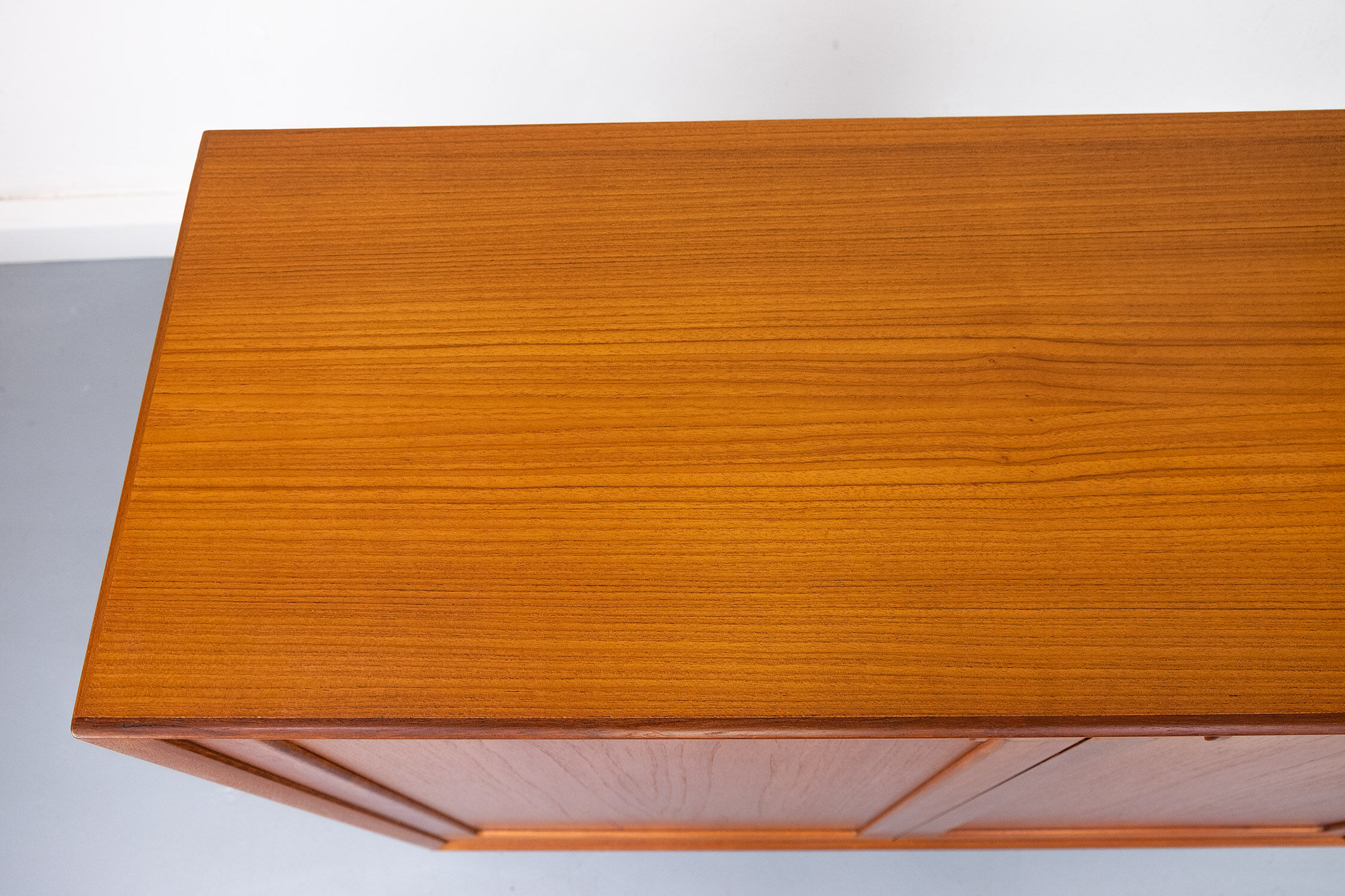 Danish teak cabinet by H W Klein for Bramin 1960s