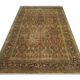 Tapis Indien Agra Vintage Fait à la Main 1980