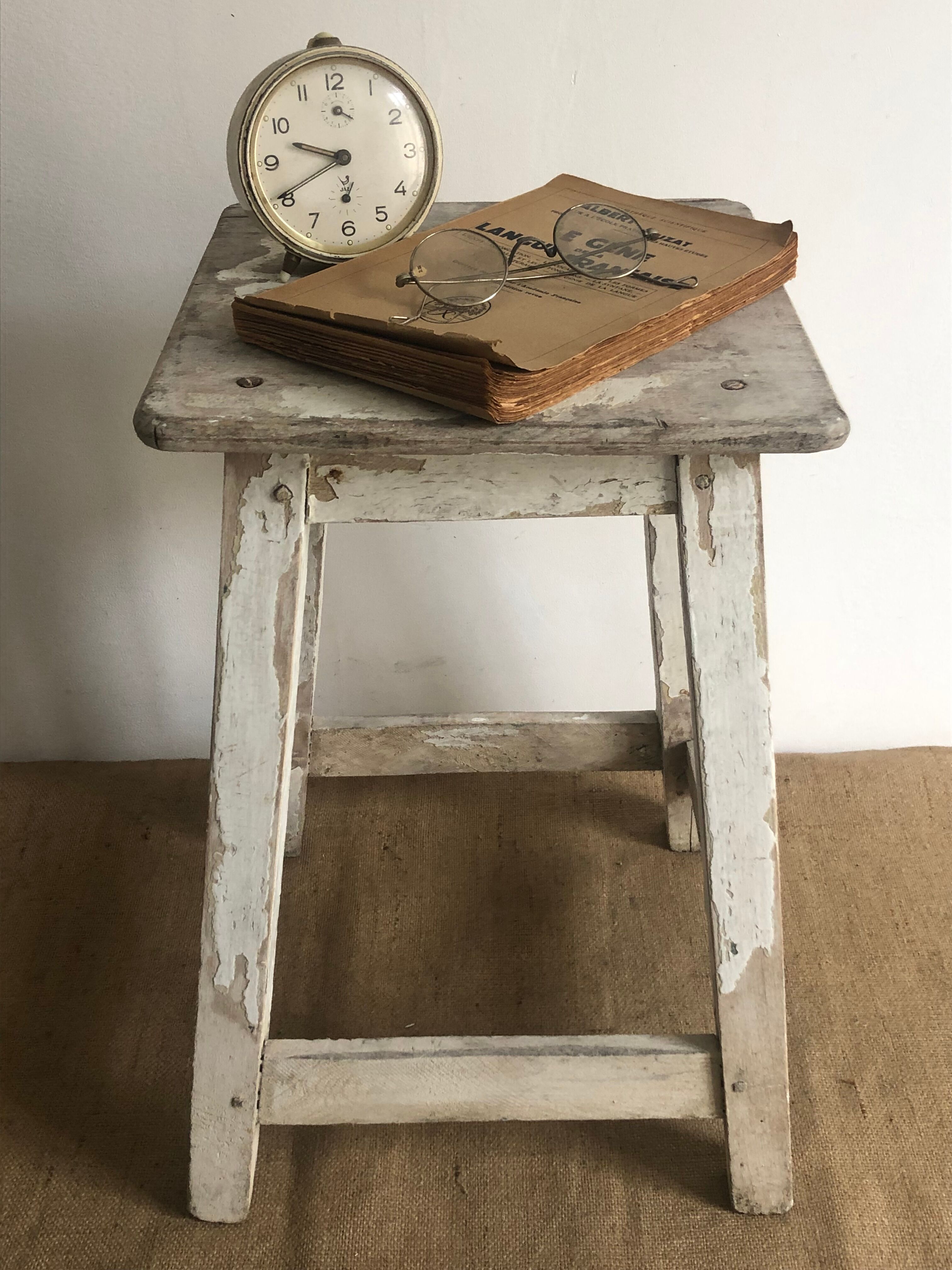 Old workshop stool