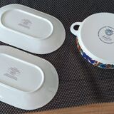 Villeroy & Boch dinner service – Acapulco model (1970s, blue stamp)