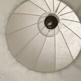 German mid-century cocoon pendant lamps by Friedel Wauer for Goldkant Leuchten, 1960s, set of 2.