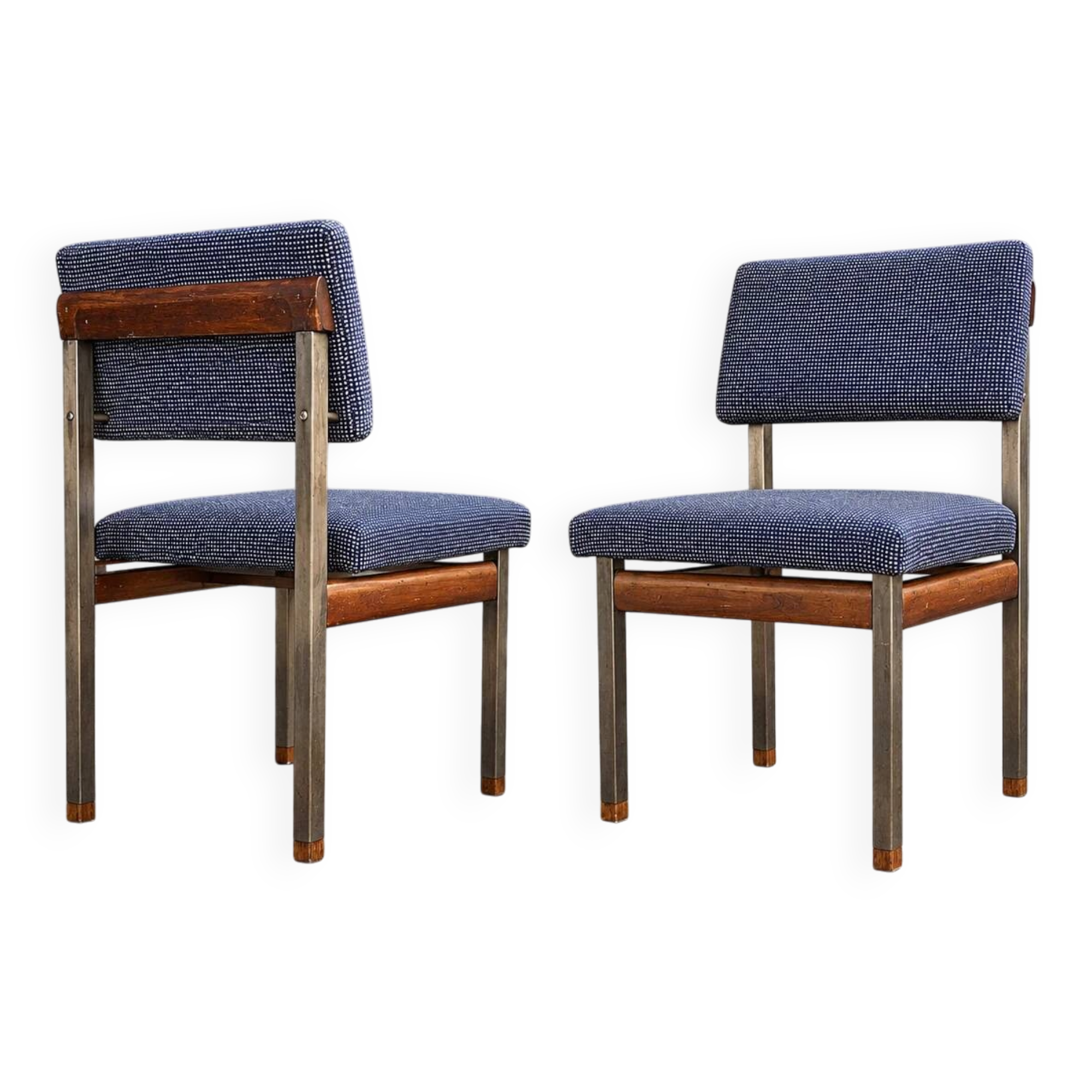 2 x Pali dining chair by Louis van Teeffelen for Wébé, 1960s