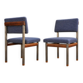 2 chaises de salle à manger Pali par Louis van Teeffelen pour Wébé, années 1960.