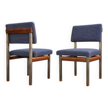 2 x Pali dining chair by Louis van Teeffelen for Wébé, 1960s