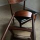 Vintage Scandinavian teak chairs by Henri Walter Klein