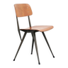 Chaise industrielle scandinave AS87 chêne gris