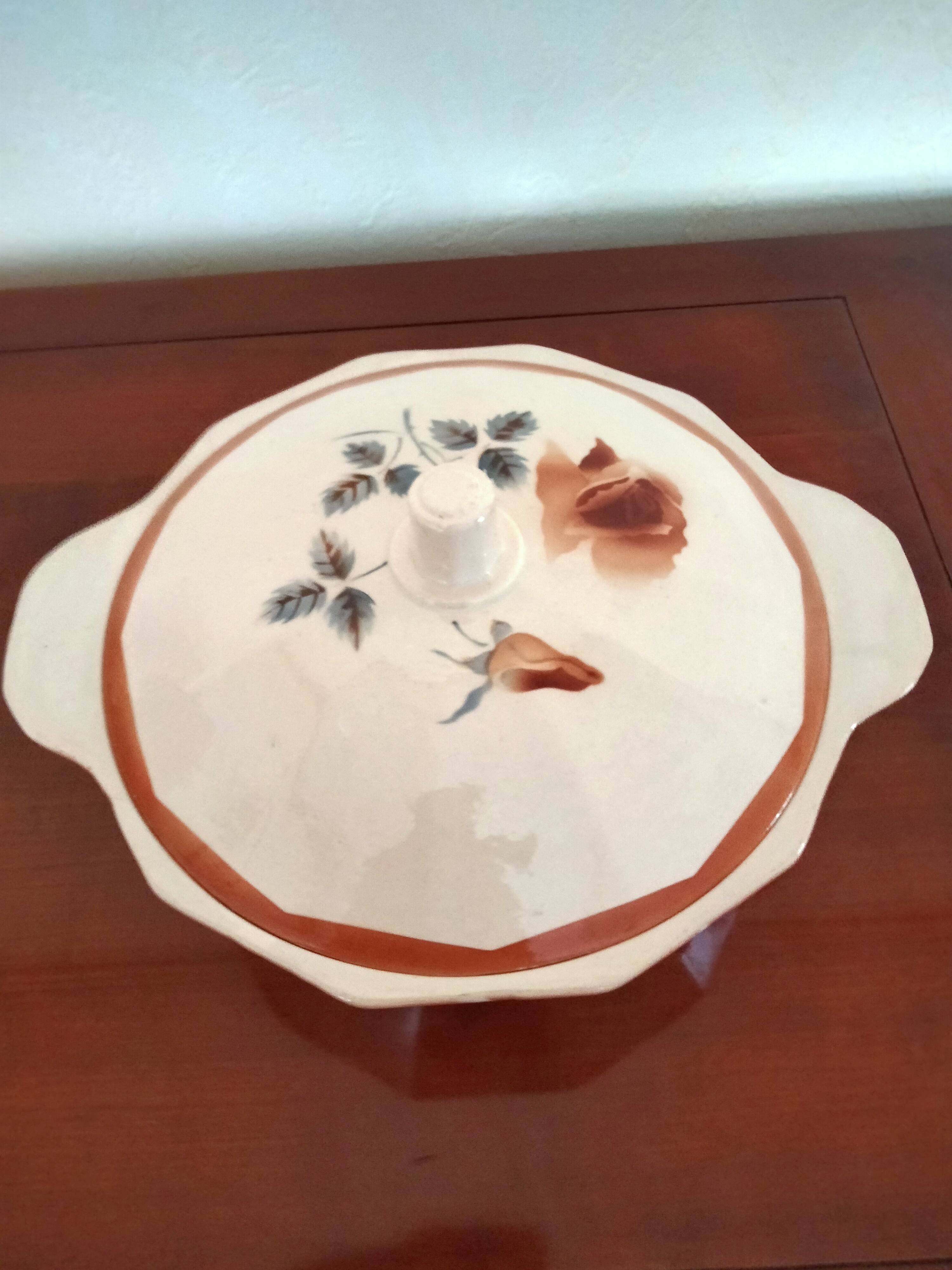 Digoin Sarreguemines soup tureen