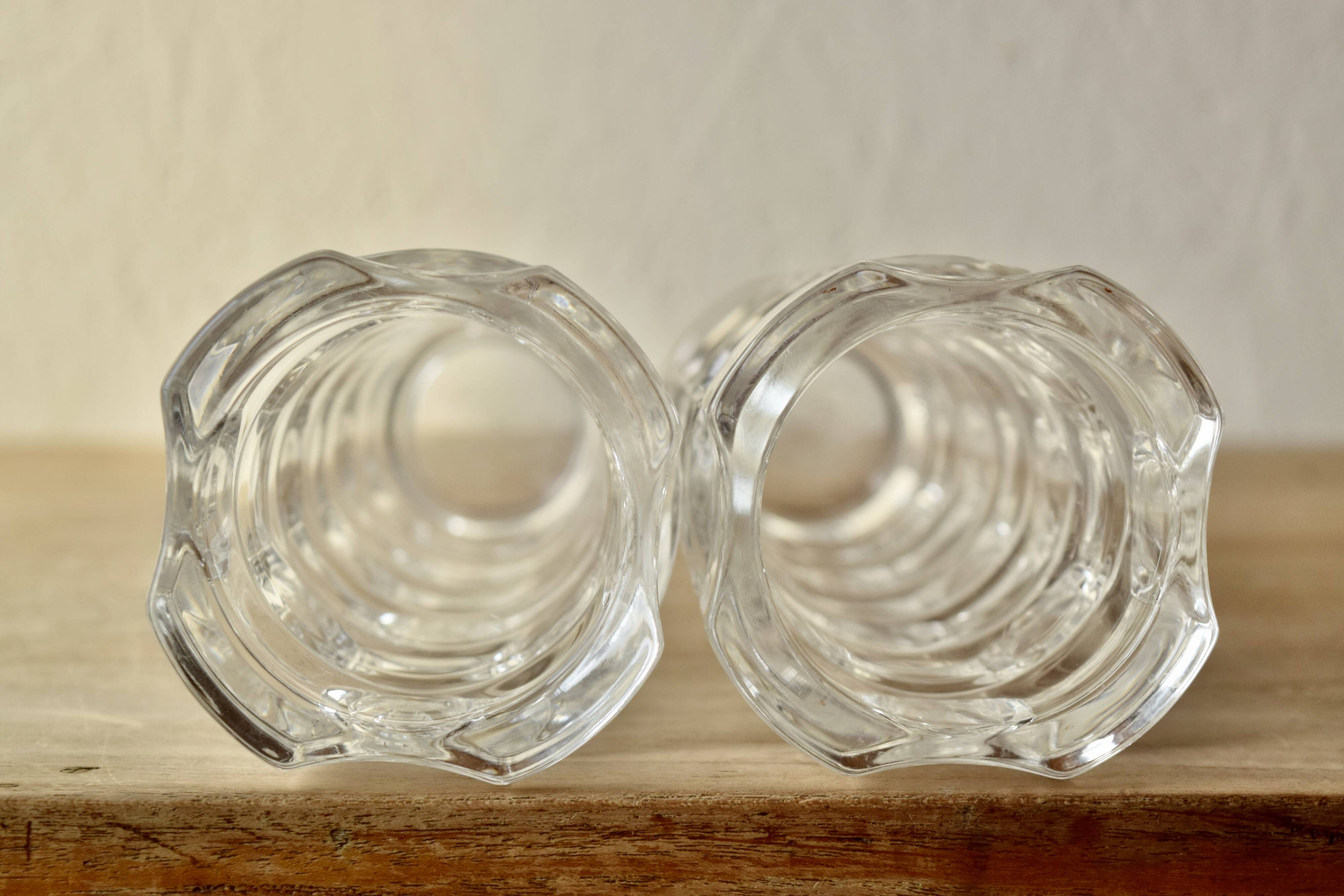 Pair of Cristal d'Arques vases
