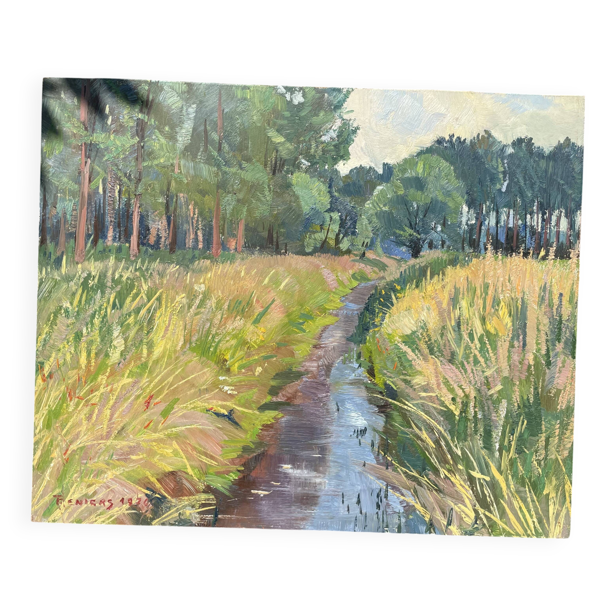 Landscape painting by Tony Reniers