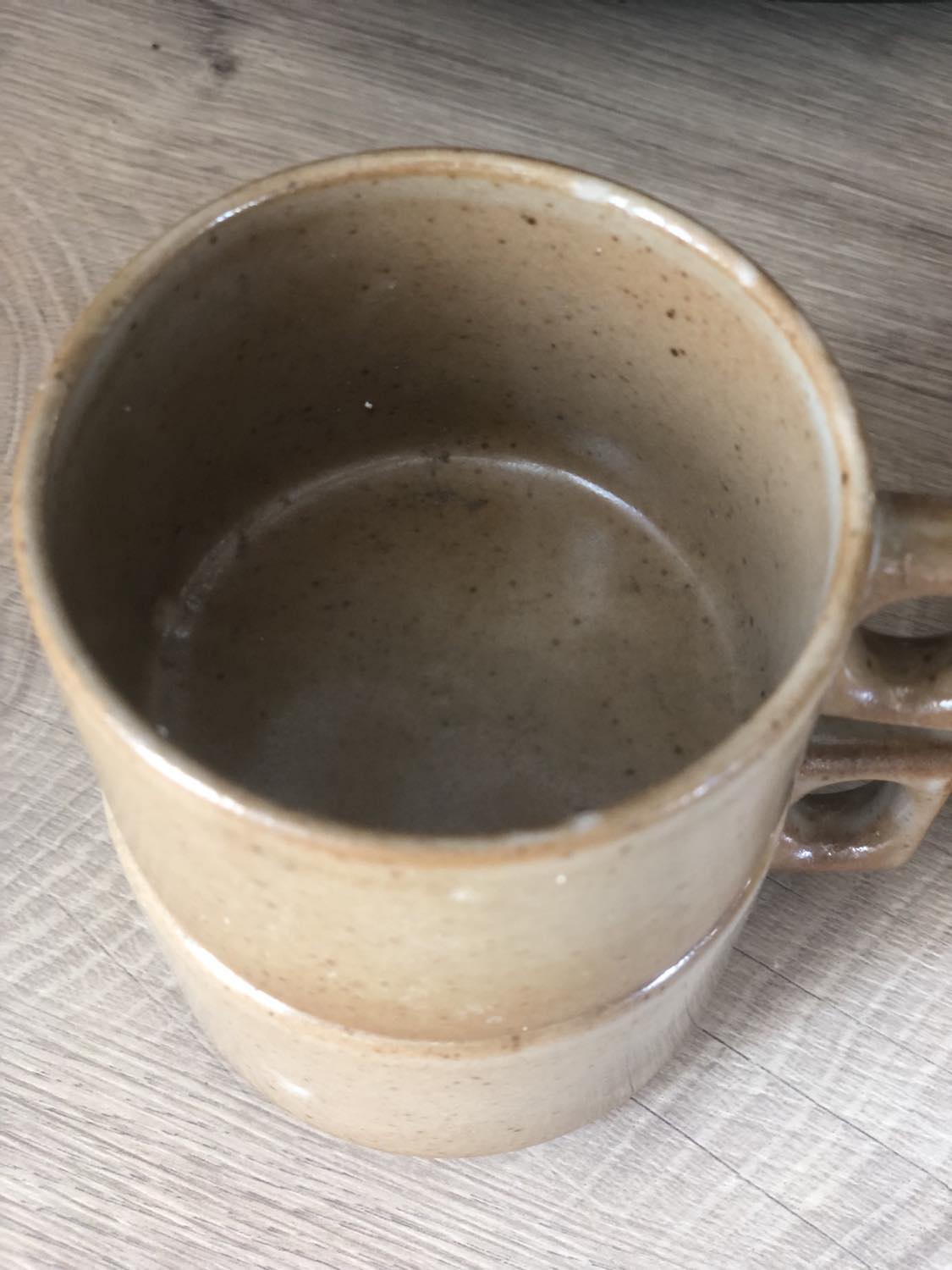 4 brenne stoneware coffee cups