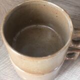 4 brenne stoneware coffee cups