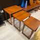 Table gigogne teck scandinave 1970