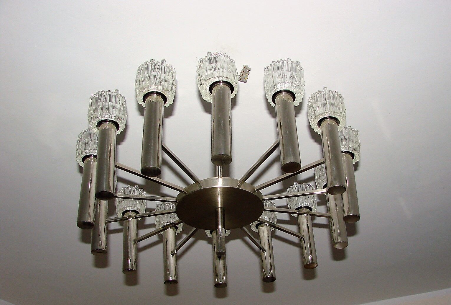 Conception de lustre Scolari, années 70