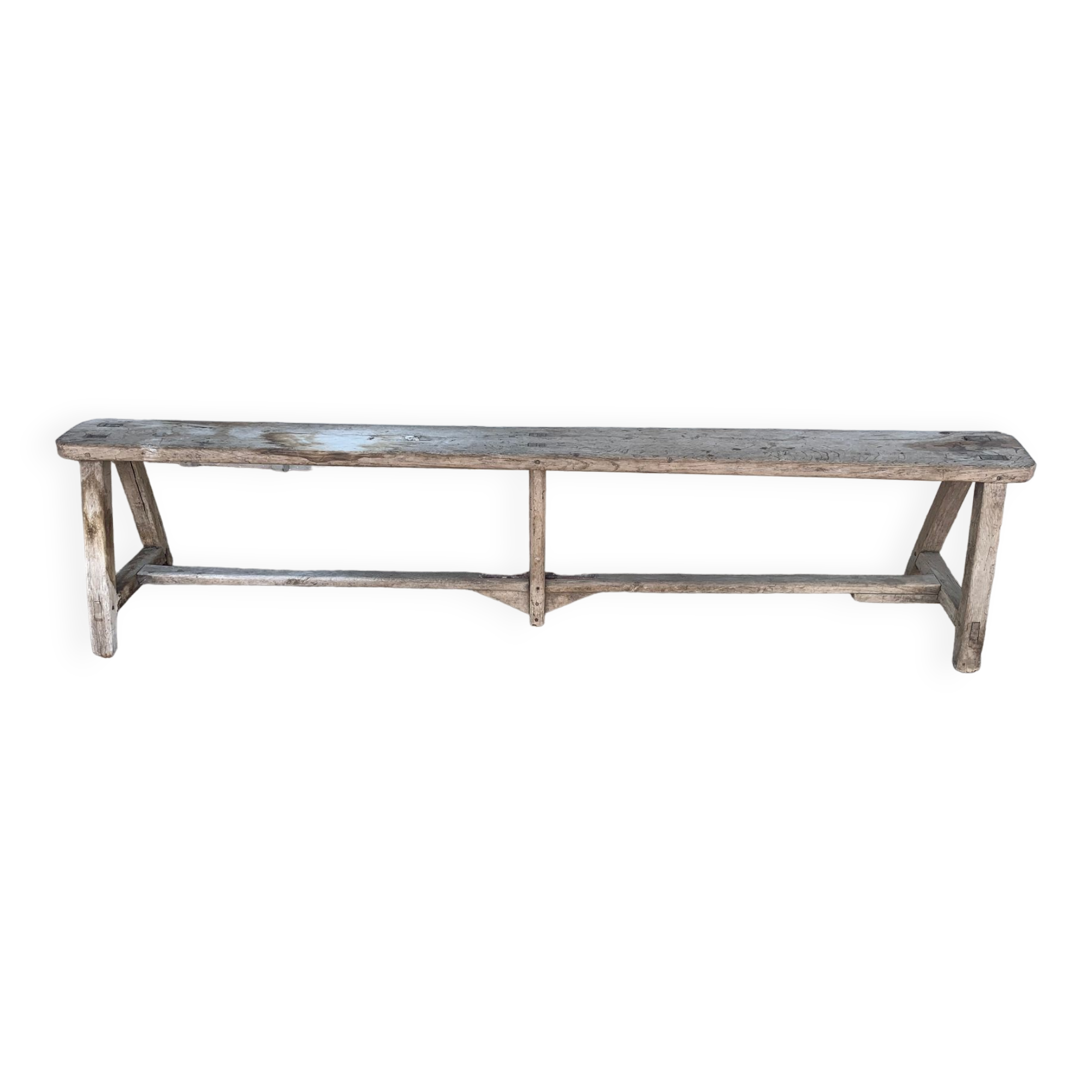 Antique wooden bench