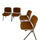 Agorà chairs designed by Paolo Favaretto for Emmegi, 1970s