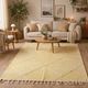 Berber rug in fine wool – Golden Diamond Light