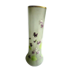 Large vase art nouveau opaque glass emaille legras: violet seedlings