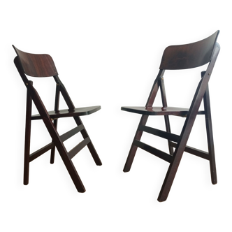 Chaises Bauman pilantes, années 50