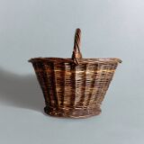 Vintage wicker basket