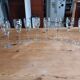 8 flutes à champagne en cristal perrier jouet