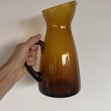Smoked glass orangeade set