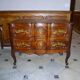Commode arbalette XVIIIeme 2 tiroirs  en merisier