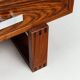 Mid-century modern floating media console in rosewood, Denmark, 1960