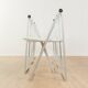 Chaises pliantes en ag, interlübke, vintage