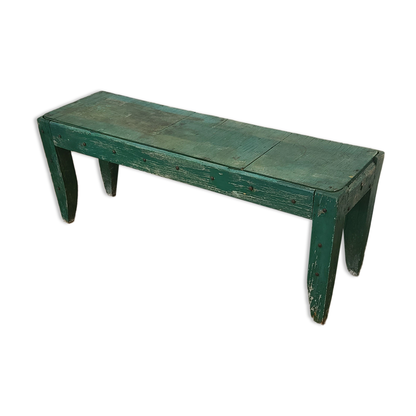 Wooden bench