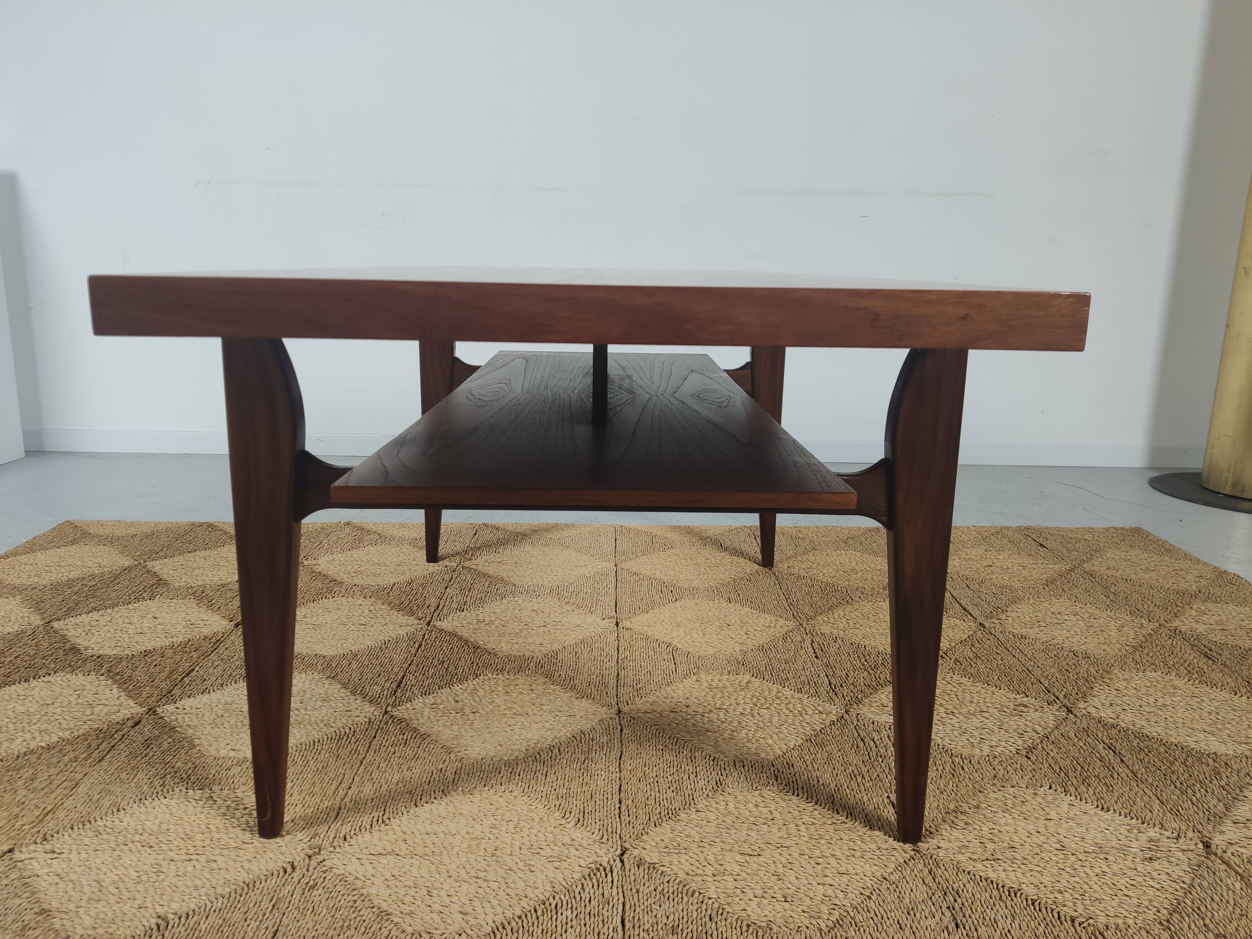 Scandinavian coffee table in teak, 1960s