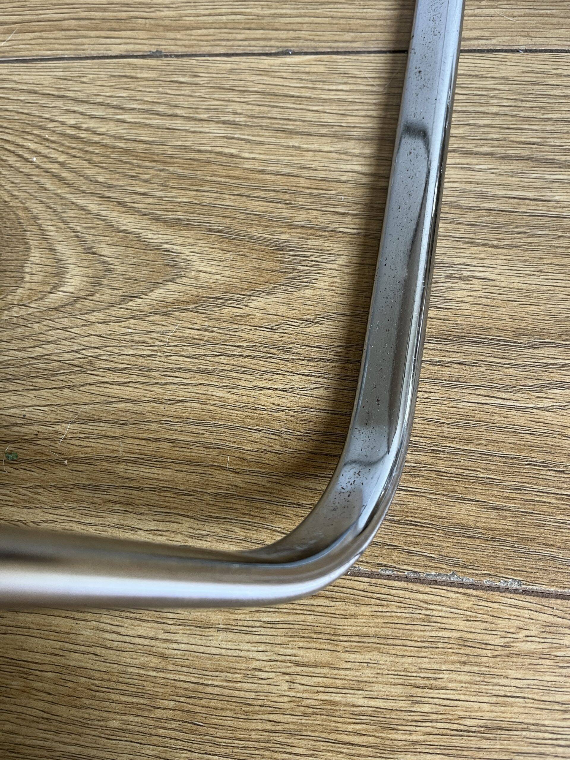 Chaise Plia plexi fumé par Giancarlo Piretti