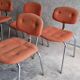 Set 5 chaises steelcase strafor