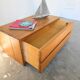 Bedside cabinet pine Maison Regain