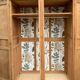 Parisian art deco wardrobe solid raw wood wardrobe